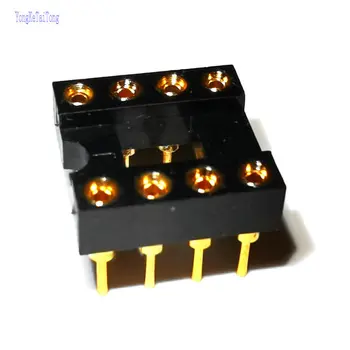 

10PCS New Original DIP-8 IC Gold plated DIP8 ICseat FOR OPA627 AD797 AD620 OP27 OP07 OPA637