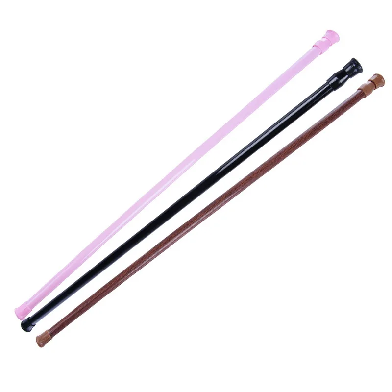 Shower Curtain Rods Quality Steel Multifunctional Adjustable Bathroom Voile Extendable Tension Telescopic Pole Rod Bedroom