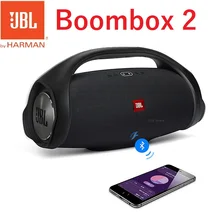 JBL Boombox 2 Wireless Bluetooth Speaker Boombox Hifi IPX7 Waterproof Partybox Sound Stereo Subwoofer Hight Powerful Battery