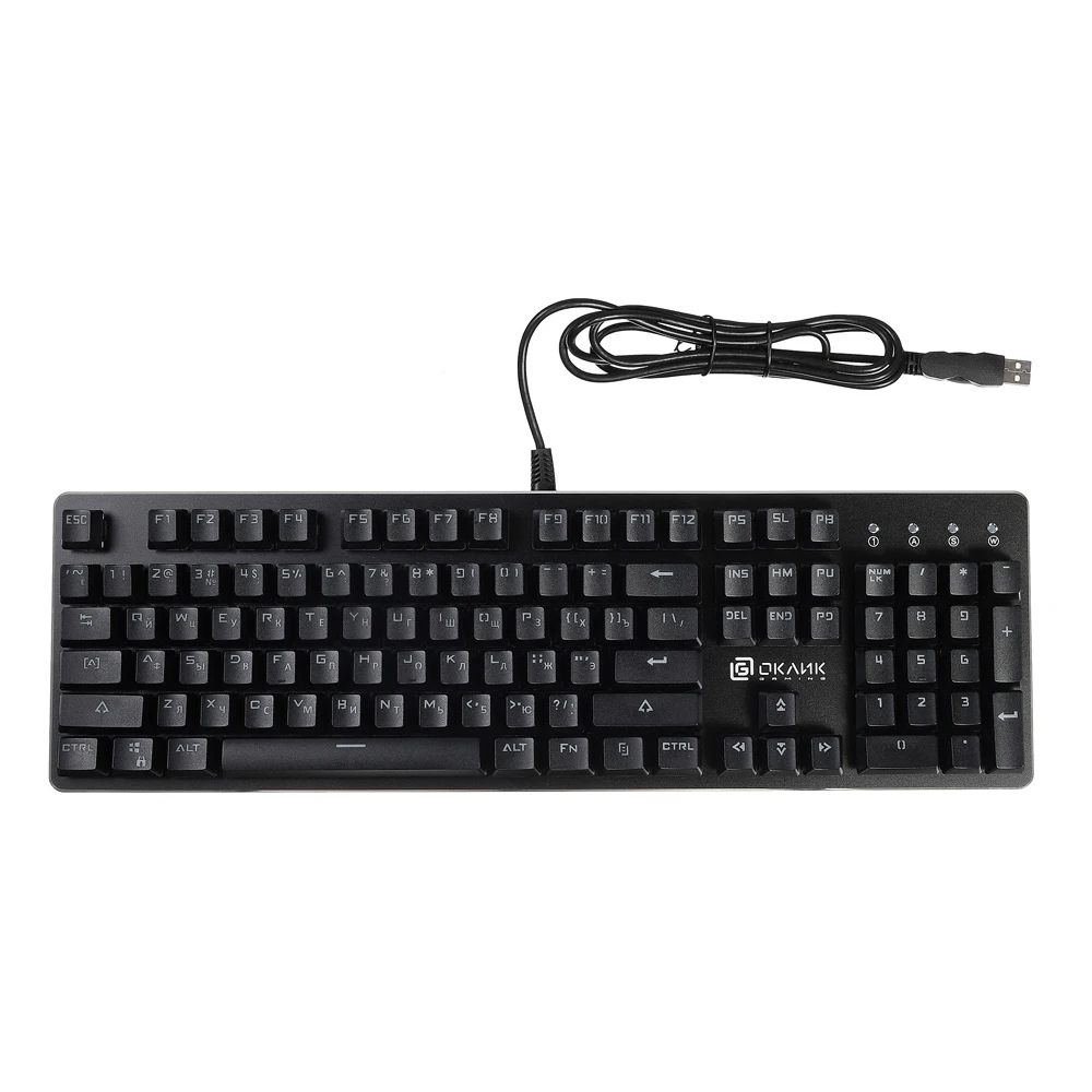 Клавиатура OKLICK 990G RAGE, черный