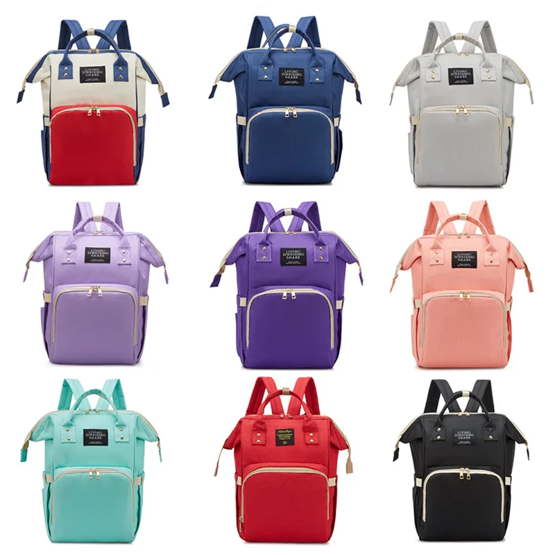 

Diaper Bag Multi-functional Large-Volume MOTHER'S Bag Upgraded Waterproof Fashion Backpack Diaper Bag