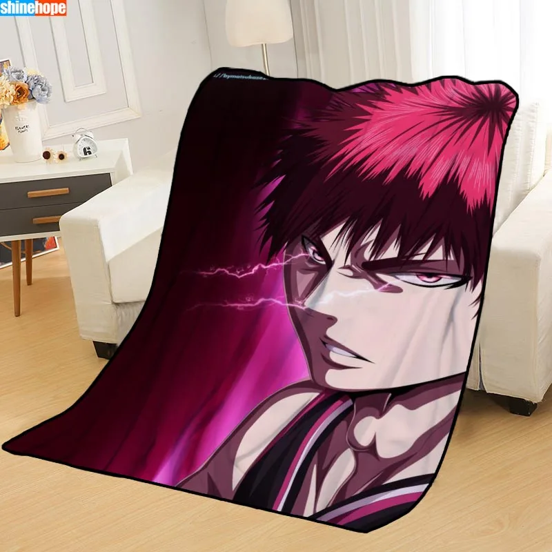 Одеяла на заказ Kuroko без корзины одеяло s для кровати мягкие TR DIY ваше изображение Прямая поставка плед путешествия