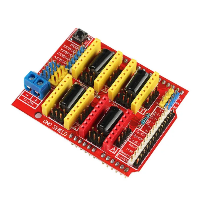 1 комплект A4988 Плата расширения драйвера+ UNO R3 с usb-кабелем+ ЧПУ щит V3 гравировальный станок OD889