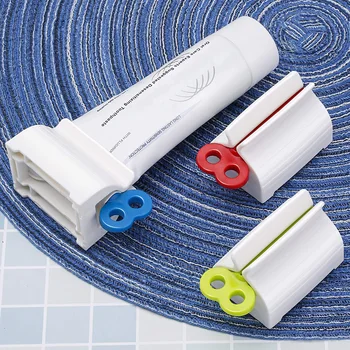 

Rolling Toothpaste Tube Press Squeezer Toothpaste Dispenser Cream Tube Squeezers Tooth Paste Holder Bathroom Accessories