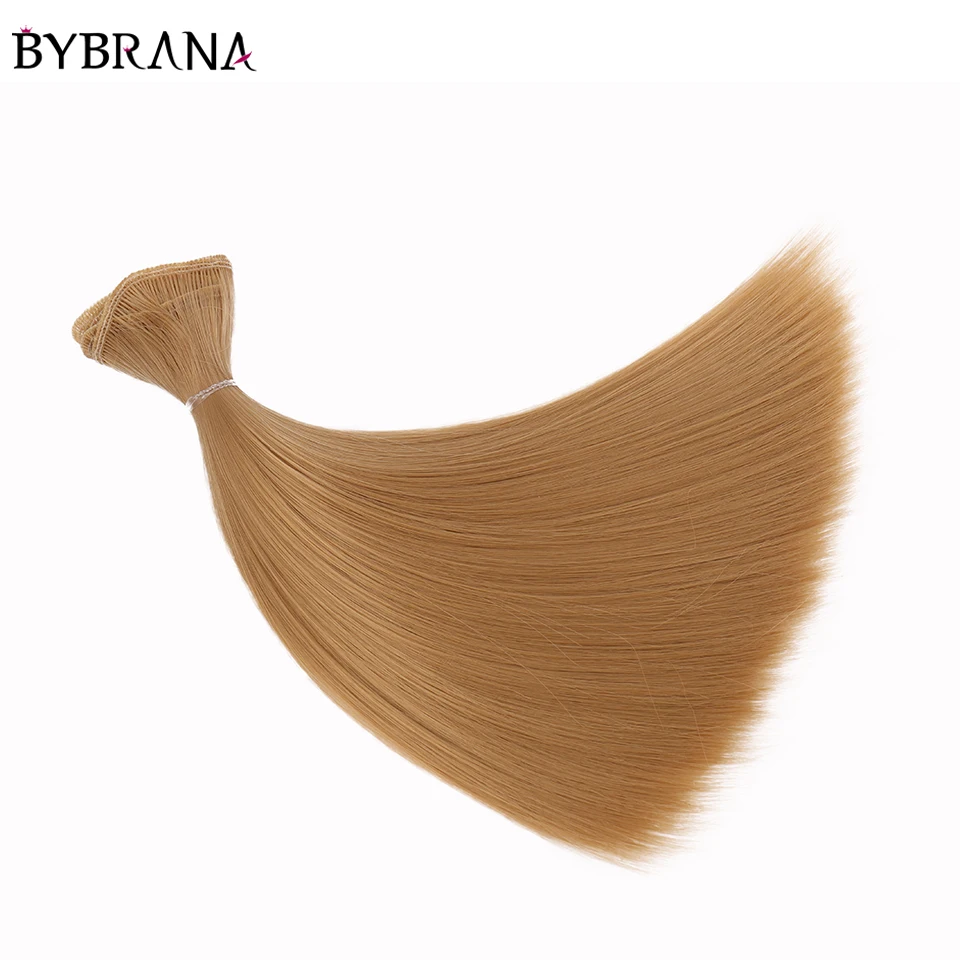 35--100cm Doll-Wigs Diy Hair Brown Bybrana High-Temperature-Fiber Straight Long And Bjd-Sd
