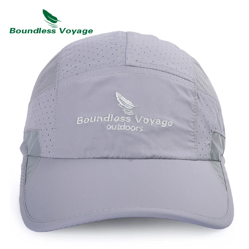 Boundless Voyage мужская летняя шапка для спортивных занятий на свежем воздухе бейсбольная кепка для бега быстросохнущая легкая защита от ультрафиолета