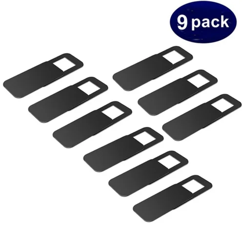 9 Pcs JKING веб-камера крышка затвора Магнитный слайдер пластиковый универсальный антишпионский чехол для камеры для ноутбука iPad ПК Macbook Стикер конфиденциальности - Цвет: 9 Pcs