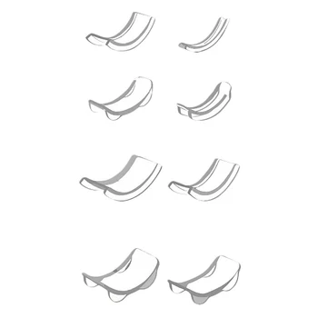 

8 PC Invisible Ring Size Adjuster for Loose Rings Ring Sizer Reducer Fit Any Narrow Rings