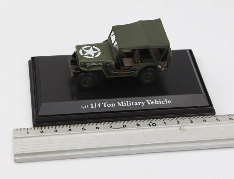 1:43 модель автомобиля из сплава для США Willis Jeep