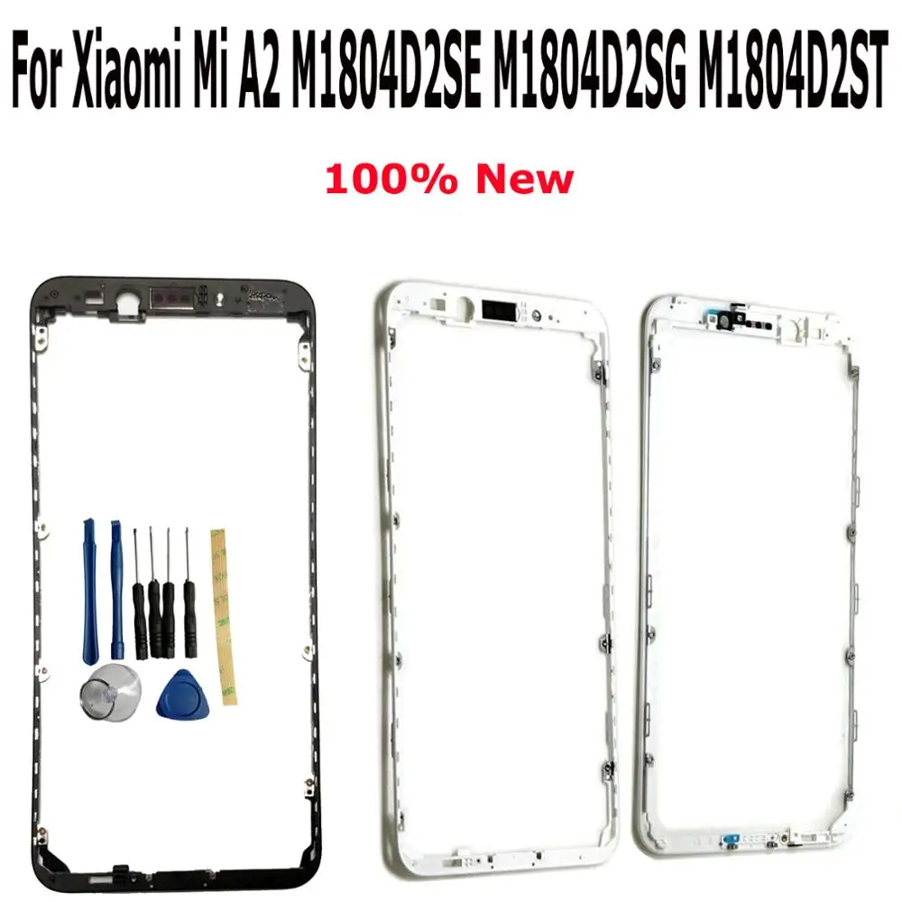 5,9" для Xiaomi mi A2 M1804D2SE M1804D2SG M1804D2ST M1804D2SC передний mi ddle ЖК-экран Корпус рамка