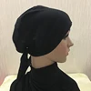 Hijab musulmán de algodón, prenda Islámica para la cabeza, cubierta completa, gorro de hueso, bufandas musulmanas turcas ► Foto 3/6