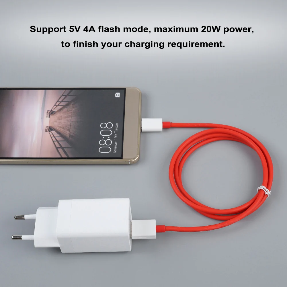 USB зарядное устройство стандартная безопасная быстрая зарядка USB Dash зарядное устройство Поддержка 5 V/4A режим вспышки для One Plus 5T 5
