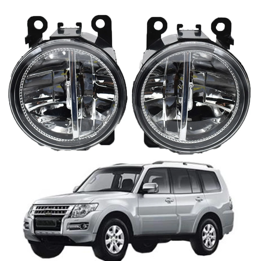 2X Car Styling LED Fog Light For Mitsubishi PAJERO 4/IV V8_W V9_W