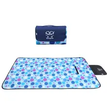 Новое Флисовое одеяло для пикника на открытом воздухе портативный легкий компактный влагостойкий пляжный туристический коврик для кемпинга