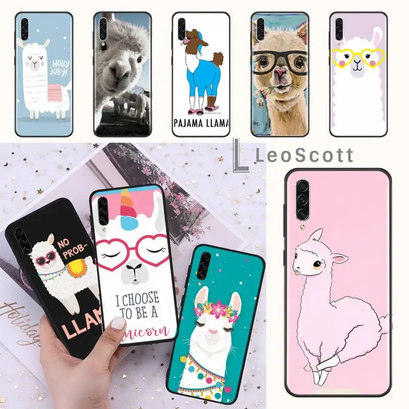 

lama Llama Animals Phone Case For Samsung Galaxy M10 20 30 A 40 50 70 71 6S A2 A6 A9 2018 J7 CORE PLUS STAR S10 5G C8