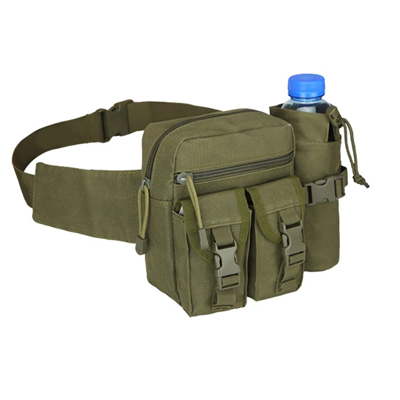 Army green Открытый Молл поясная сумка «милитари» тактическая поясная сумка для мужчин для прогулок, охоты и кемпинга Велоспорт Путешествия нейлон портативный мини поясные сумки - Цвет: Army green