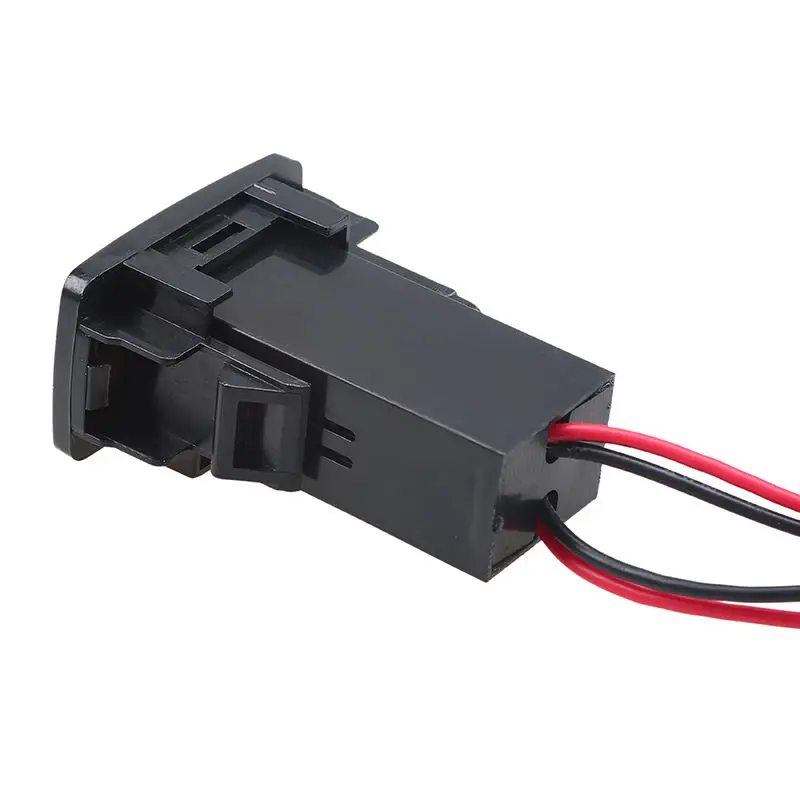 Автомобильная электроника Аксессуары разъемы для адаптеров двойной USB порт разъем iPad мобильный телефон автомобильное зарядное устройство для смартфонов синий светодиодный для Honda