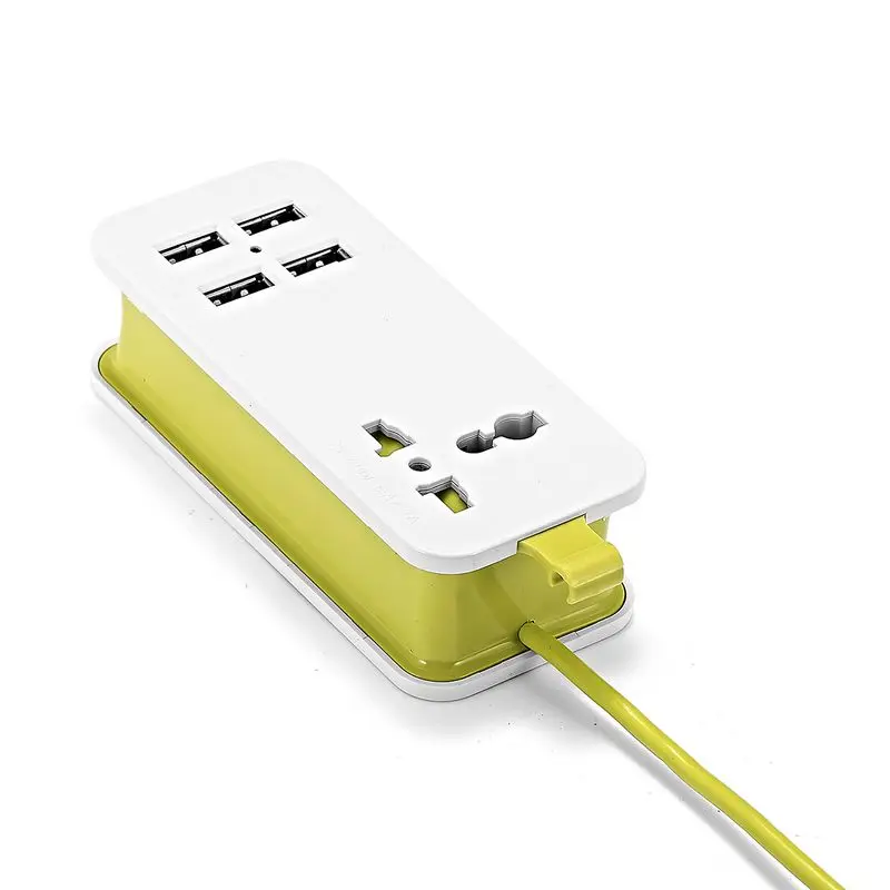 Удлинитель USB с европейской вилкой 1 5 м 2 портами|Электрические розетки| |
