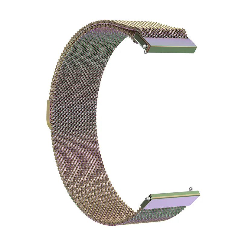 multicolor 18mm22mm 20mm For Samsung Gear sport S2 S3 Frontier Classic Band huami amazfit bip Strap h wei GT 2 galaxy watch active 42 46mm - Цвет: multicolor