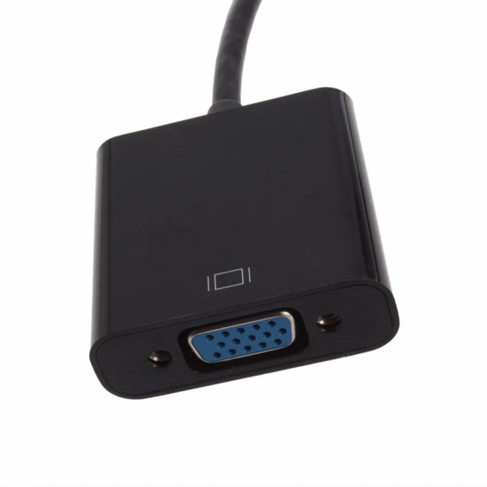 HDMI to VGA Adapter Digital to Analog Audio Video Cable Converter HDMI VGA Connector for PS4 PC Laptop Chromebook TV Box HDMI to VGA Adapter Digital to Analog Audio Video Cable Converter HDMI VGA Connector for PS4 PC Laptop Chromebook TV Box