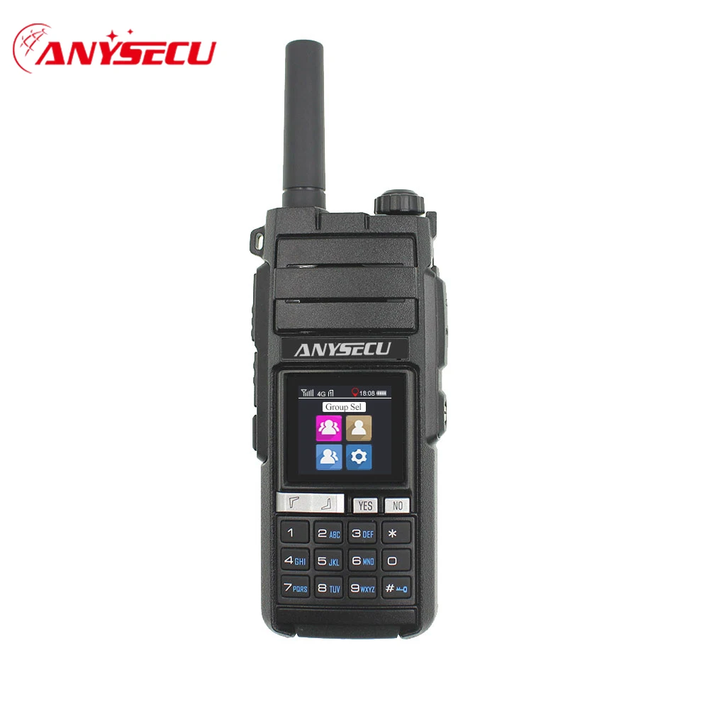 Anysecu 4G LTE Android Walkie Talkie 4G-HD700 сетевой телефон Радио прочное переговорное устройство смартфон Настоящее PTT радио