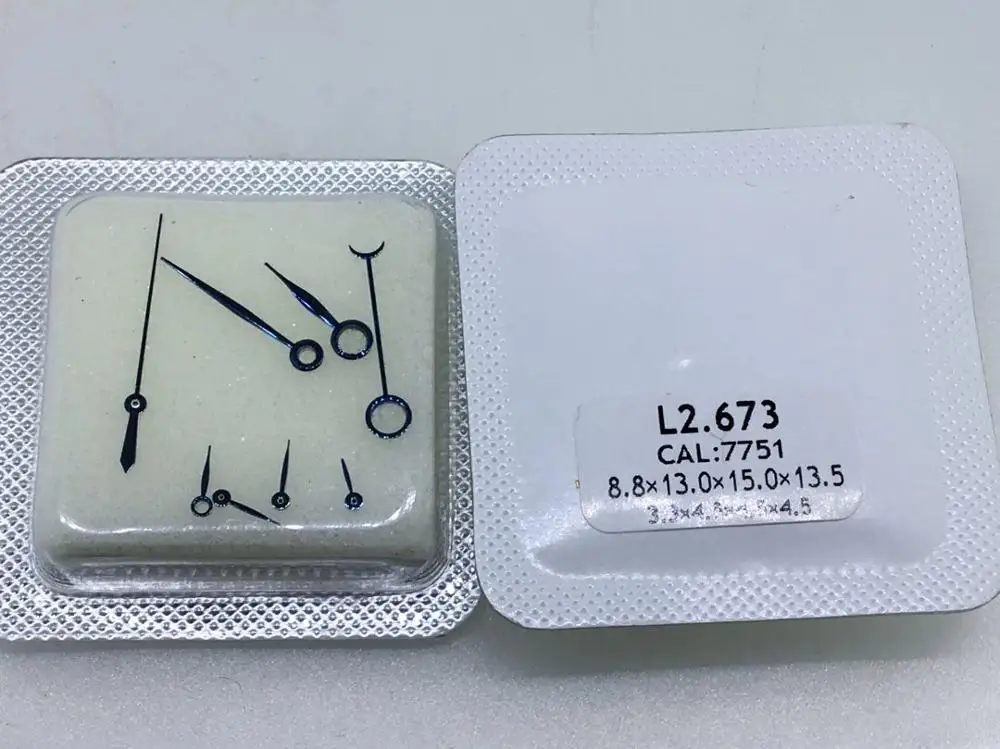 L2.673 аксессуары для часов стрелки подходят ETA7751 | Наручные часы