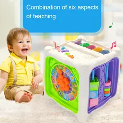 Детская обучающая игрушка для раннего обучения обучение по методу Монтессори коробка модель обучающий кубик набор хобби обучающая