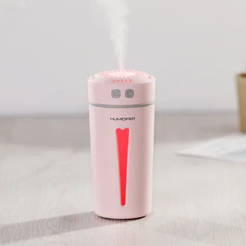 

New Style USB Humidifier Mini kai xin bei Night Light Aromatherapy Humidifier Car Mounted IPL Cup Humidifier