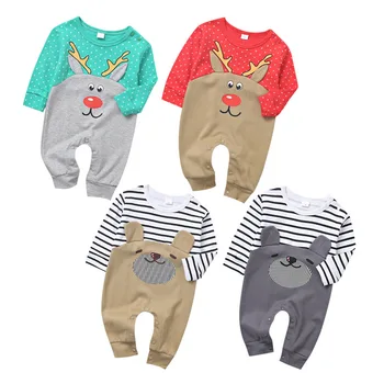 

2019 Baby Rompers Baby Boys Girls Funny baby Costume Newborn Romper Baby Clothes Outfits Boy Girl Kids Christmas Gift
