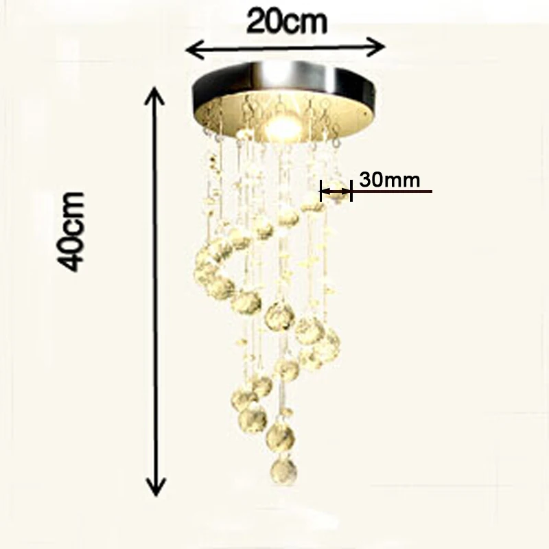 Современная спиральная хрустальная люстра для дома, входа, лестницы, коридора, Потолочная Подвесная лампа, украшение дома, светодиодный светильник