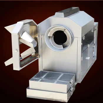 

electric cashew nut processing machine peanut roasting machine coffee roaster