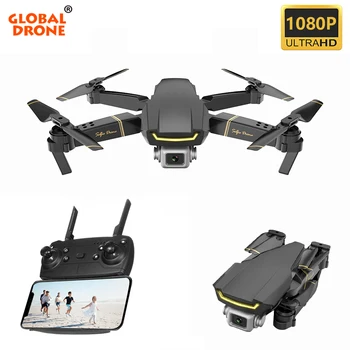 

Global Drone GW89 Quadrocopter Drones with HD 1080P Camera Foldable WIFI FPV Dron Mini Drone X Pro RTF RC Helicopter VS E58 E520