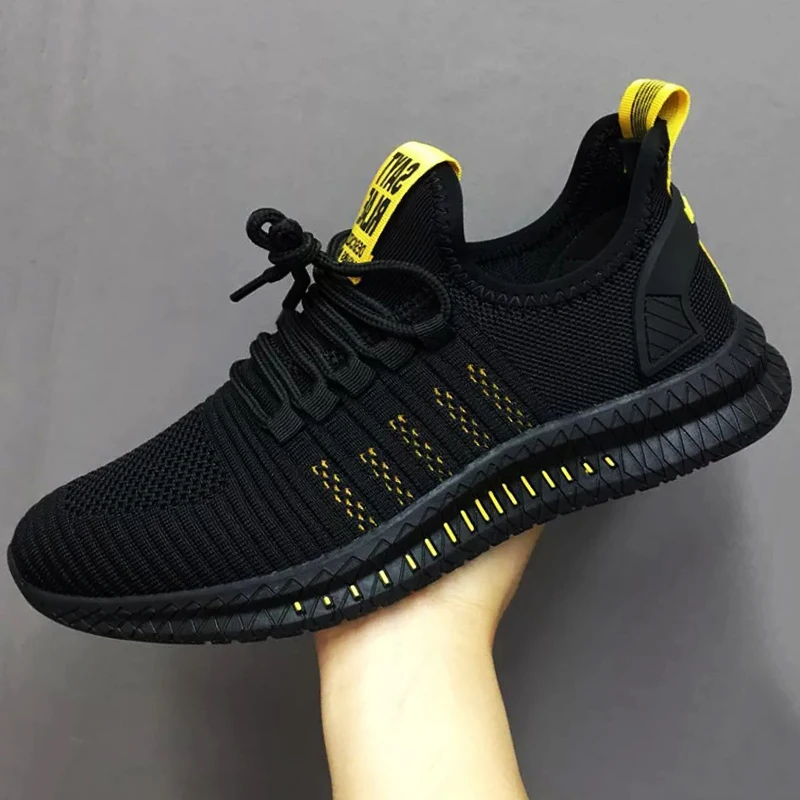 Zapatillas deportivas informales para hombre, zapatos deportivos blancos a la moda, ligeras, de talla grande, transpirables, cómodas, baratas, para verano