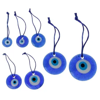 

Large Blue Evil Eye Mystic Protection Glass Luck Charm Amulet Turkish 1"-2.5" O01 19 Dropship