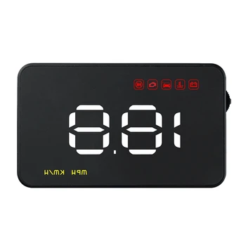 

Car Hud Head Up Display Obd2 Gps Speed Display Speed Warning Sys A100