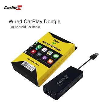 

Carlinkit Apple CarPlay /Android Auto Carplay Dongle for Android System Screen Smart Link Support Mirror-link Online Map Music