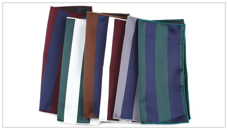 men's striped collar pocket towel two-piece set 02.jpg
