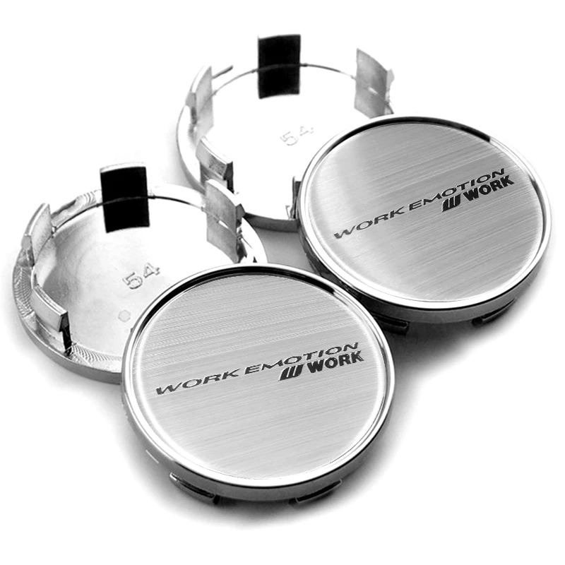 

For 350Z 370Z Wheel Center Cap 4 pcs/Lot WORK EMOTION Logo Rim Center Badge Hub Cap Cover