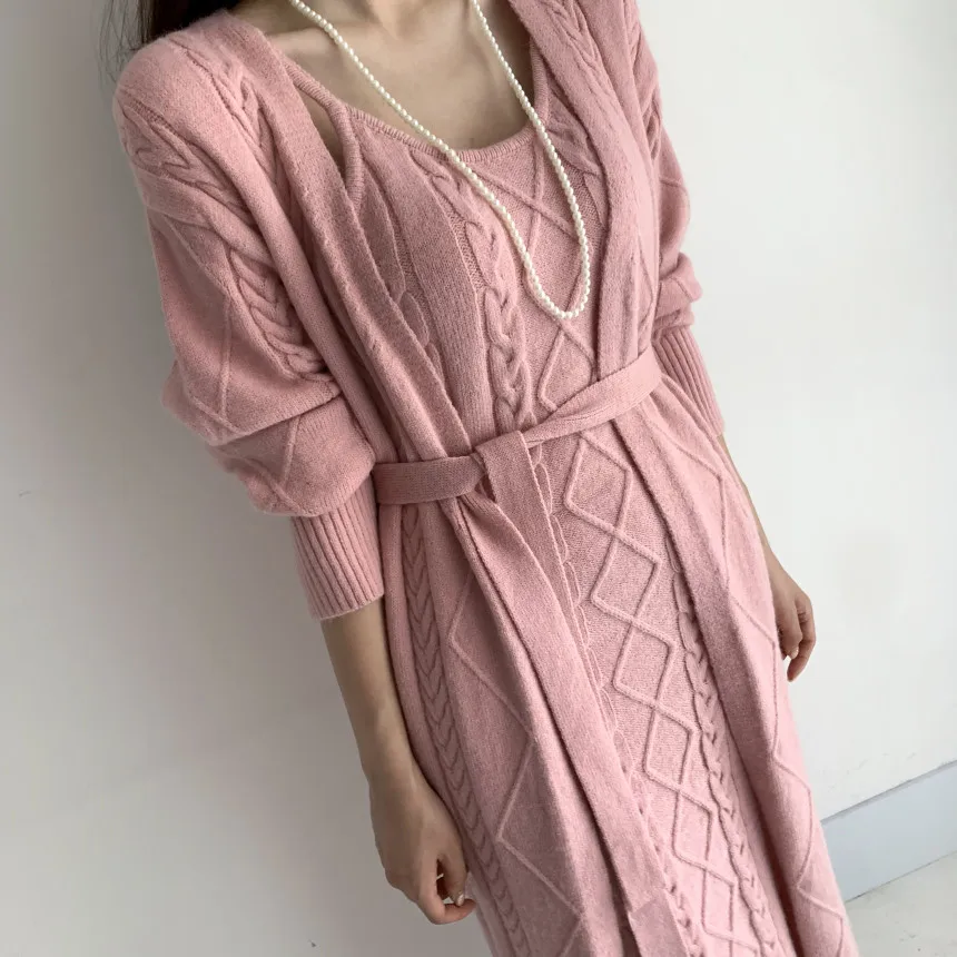 primavera outono peça terno sem mangas camisola colete vestidos femininos meninas vestido ternos robe femme