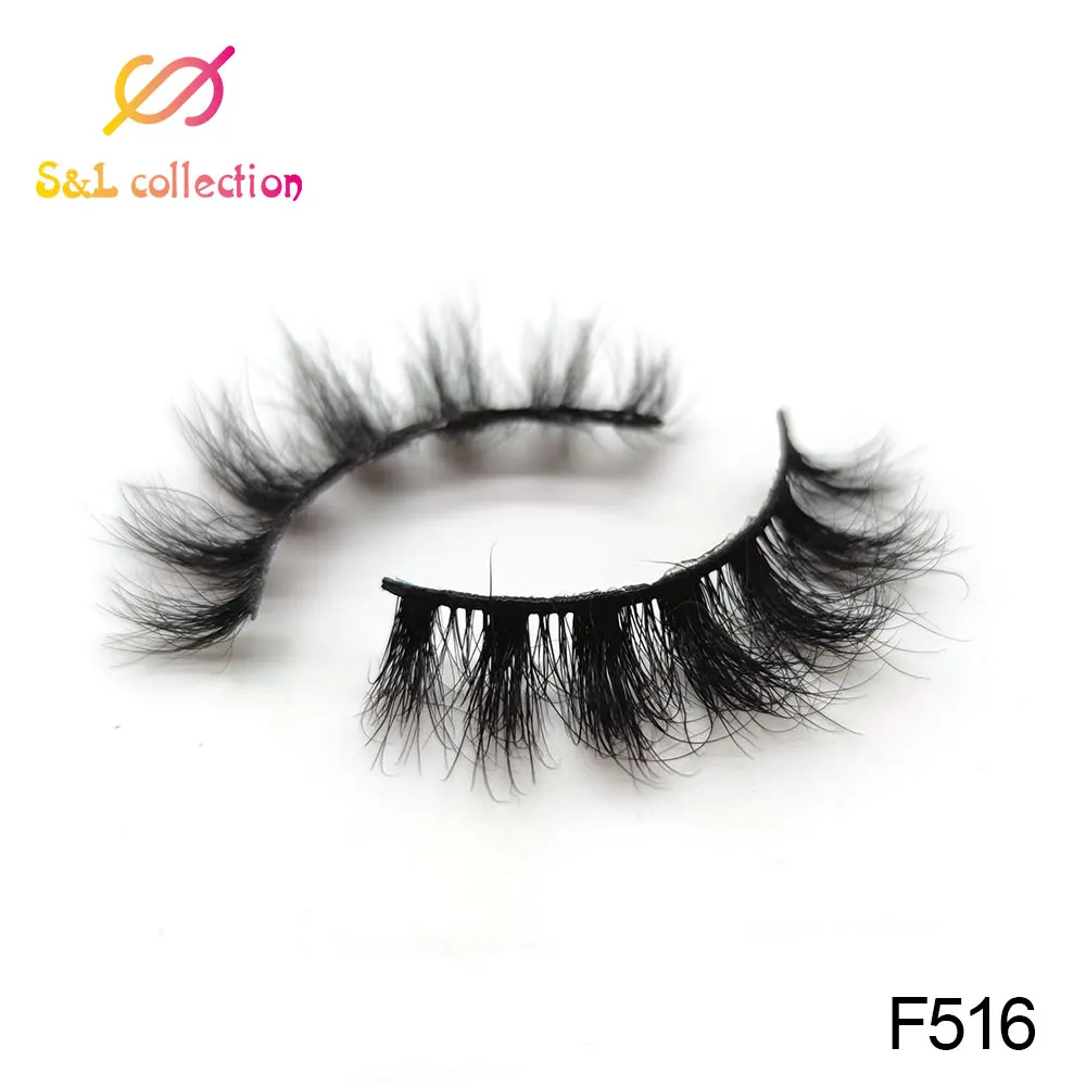 rainsin 30pairs fluffy mink lashes short messy wispy natural eyelashes 20mm hamdmade 3d mink eyelashes makeup false eyelash 1 Pair 3D Mink Eyelashes Fluffy Dramatic Eyelashes Makeup Wispy Mink Lashes Natural Long False Eyelashes Thick Fake Lashes