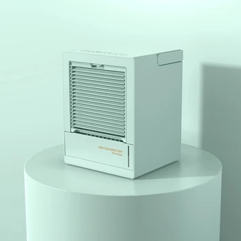 

Mini Multifunction USB Plug-In VersionMini Air Conditioner Fan Portable Desktop Air Cooler Summer Leafless Air-Conditioning Fan