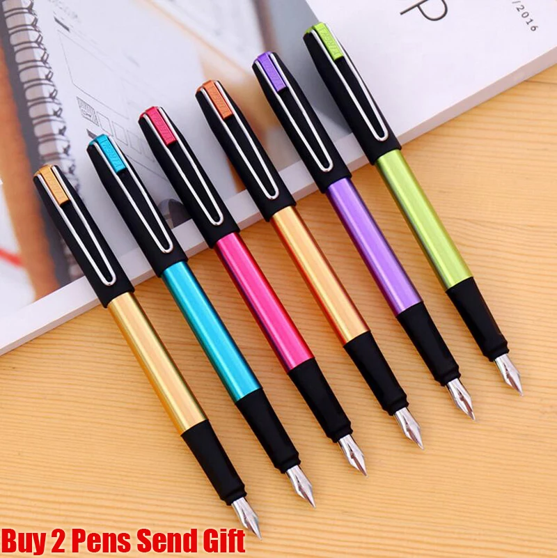 

Free Shipping Yiren Brand Nice Quality Business Writing Ink Fountain Pen School Student Gift Pen Buy 2 Pens Send Gift