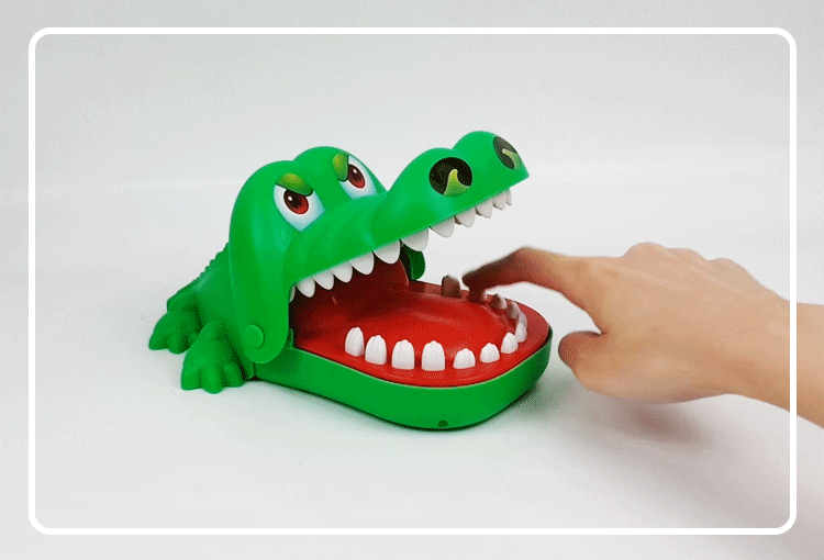 Juego de mordedura de dedo con dientes de cocodrilo y ratón de tiburón que  muerde la mano Juguetes Divertidos para niños y adultos alivio del estrés  juguetes de broma - AliExpress