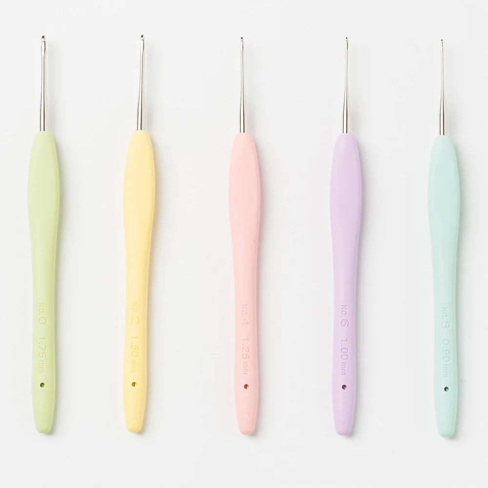 Clover 3672 Amour Crochet Hook Set 10 Sizes  Needles Crochet Hooks Clover  - Crochet - Aliexpress