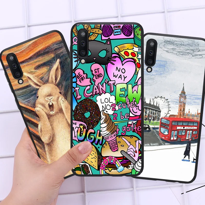 Soft Silicone Case for Samsung M31 M21 M11 M01 M10 M20 M30 M40 Shell Print Pattern Galaxy A6 A8 Plus 2018 A9 A5 A7 2017 |