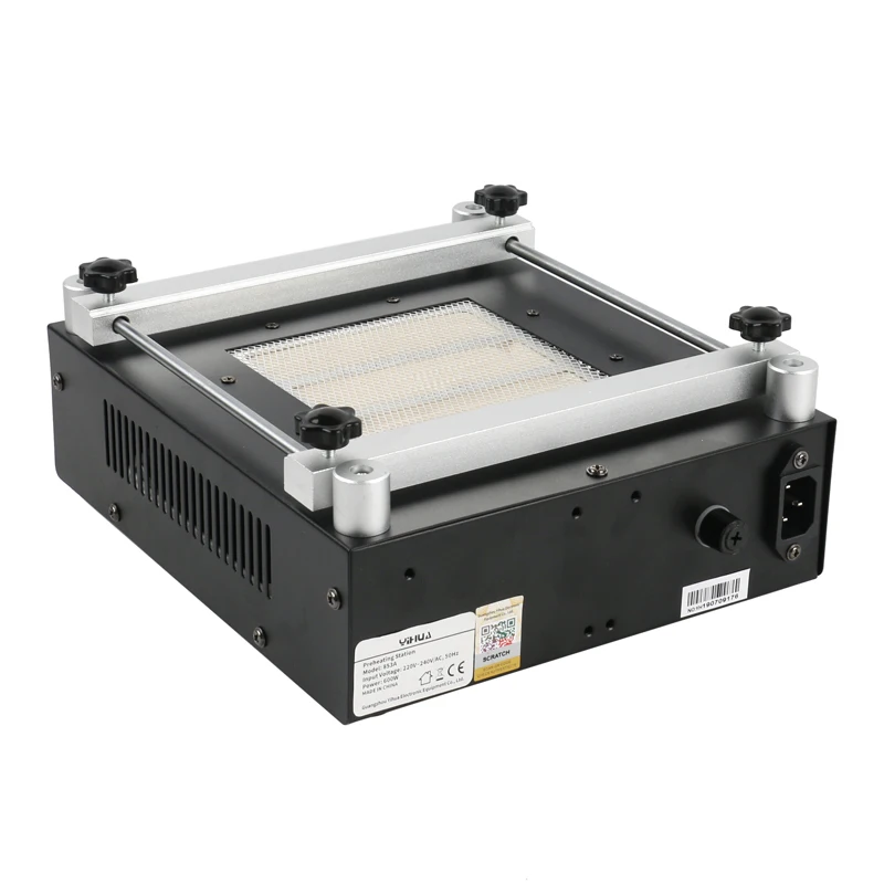 YIHUA 853A 220V Цифровая паяльная станция высокой мощности ESD BGA для распайки печатных