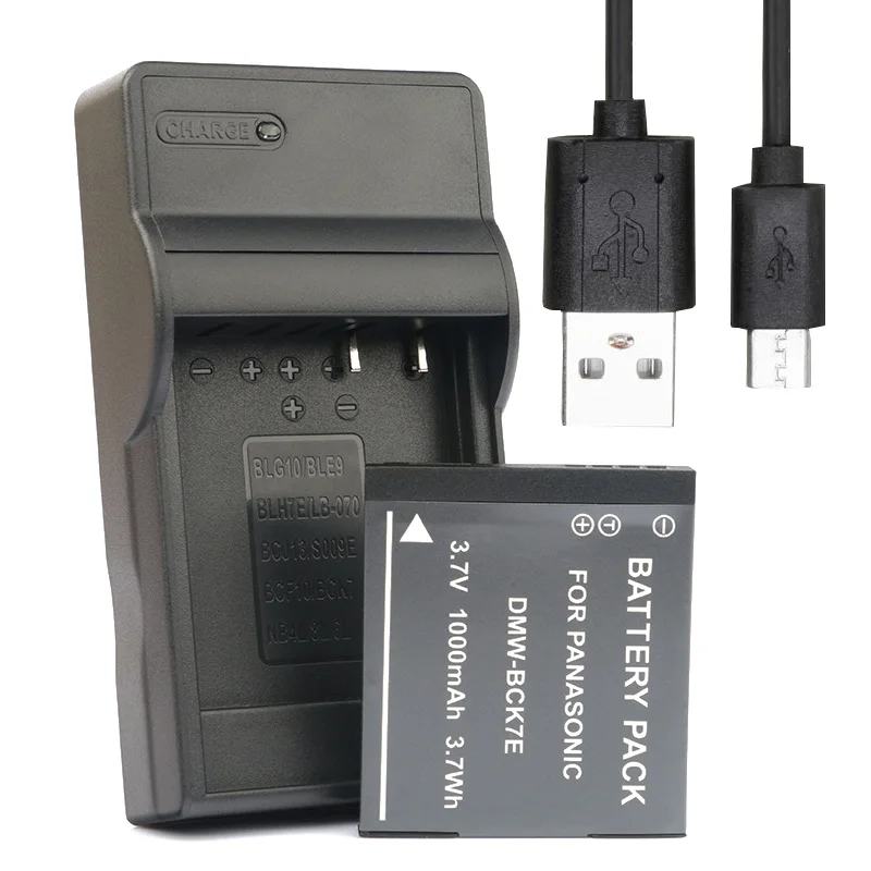 LANFULANG DMW-BCK7E BCK7E Камера Батарея для цифрового фотоаппарата Panasonic DMC-FH27 DMC-FP5 DMC-FP7 DMC-FS14 DMC-FS16 DMC-FS18 DMC-FS22 DMC-FS28