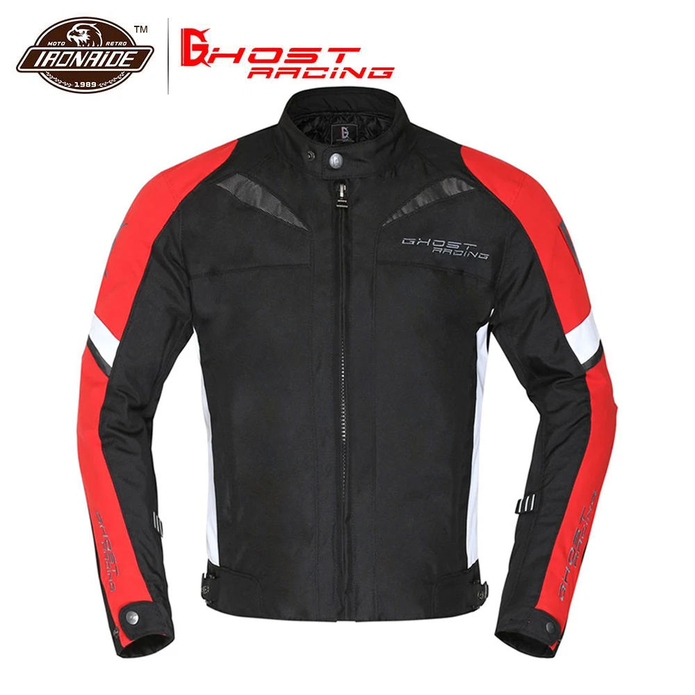 GHOST RACING мотоциклетная куртка водонепроницаемая Мужская защита для мотокросса
