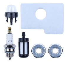 

Air Fuel Filter Bar Nuts Spark Plug Primer Bulb For STIHL MS170 MS180 017 018 MS 170 180 Chainsaw Replace Part бензопила