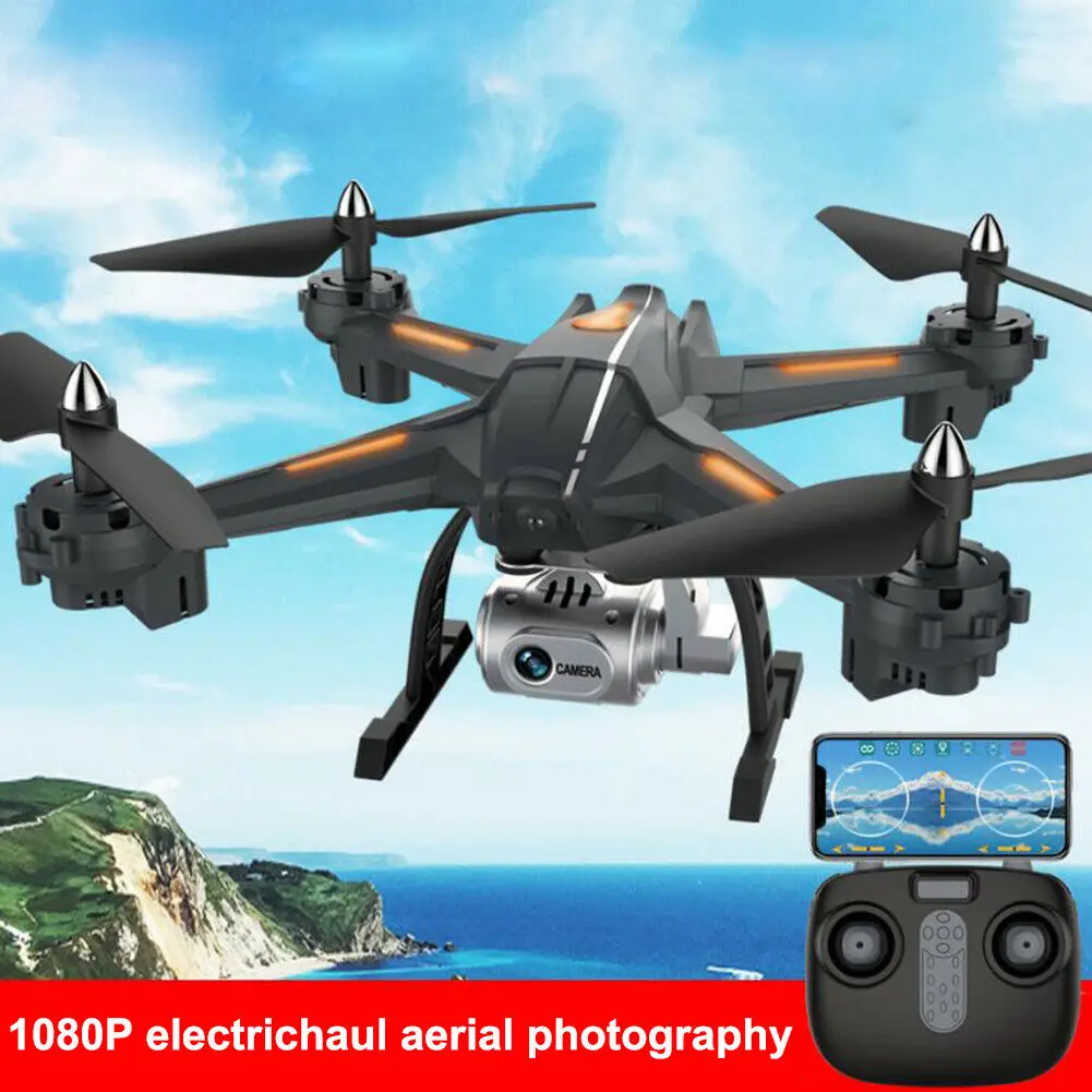 Wifi PFV RC Дрон с широким углом HD 1080P камера режим удержания высоты складной рычаг RC Квадрокоптер Дрон в подарок